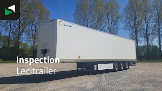 Полуприцеп фургон LeciTrailer 3E20 Liftas Roldeur Palletkist Rolltor | Изображение 4 - Autoline