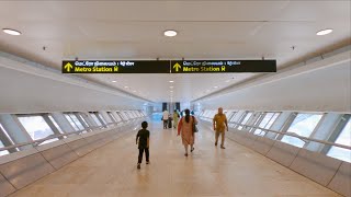 How to go to the Airport Metro Station from Chennai Airport