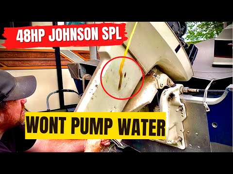 My 1992 48HP SPL Johnson won’t pump water! Impeller replacement!