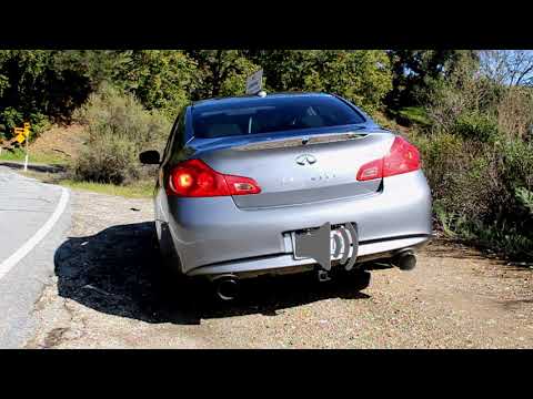 Tunned INFINITI G25 pops like crazy after tune 💥💥