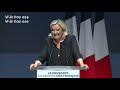 Marine Le Pen startar upp den politiska säsongen
