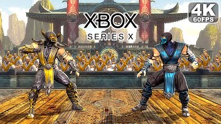 Mortal Kombat 9 XBOX SERIES X Gameplay 4K 60FPS