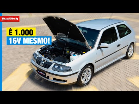 Gol 1.000 16v has more than 230hp and turns more than 7,000rpm!