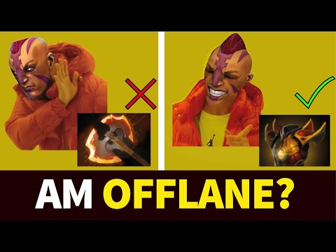 CRAZY NEW META TANK BUILD AM OFFLANE 7.27d • DOTA2