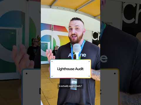Video Thumbnail: Lighthouse Audit: Make your website agent-ready