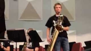 MMS Jazz Band - Flyn solo. 2013