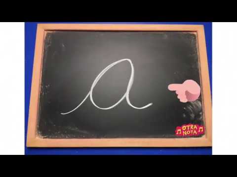 Escritura de vocales