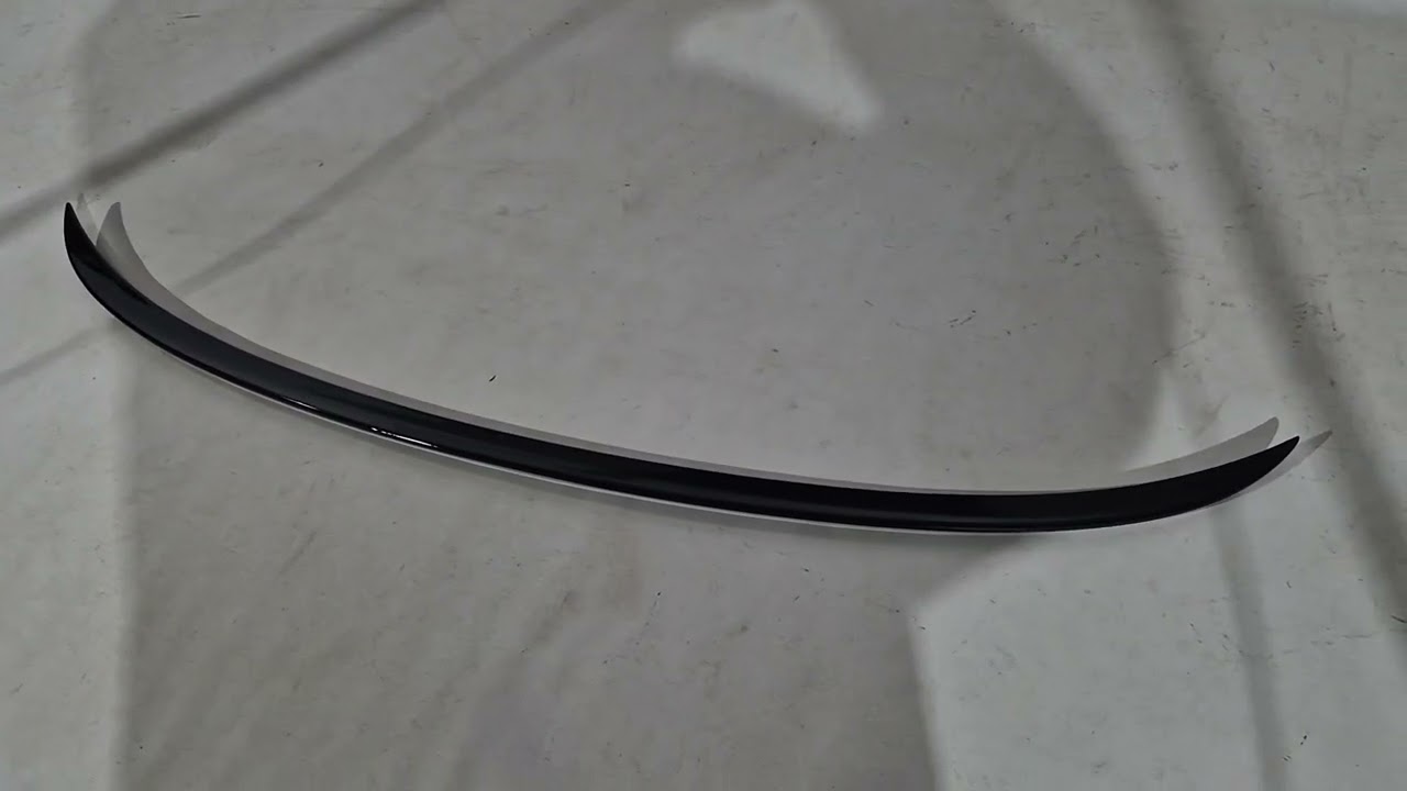 Спойлер M3-Style (для E90, черный глянец) Video 1