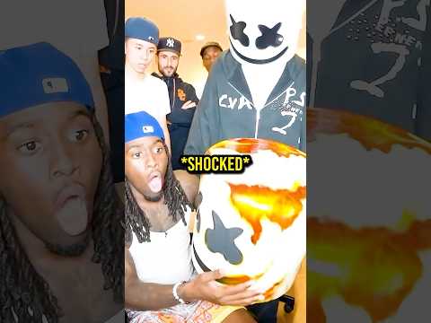 Marshmello Gifts Kai Cenat Custom Marshmello! 😭🔥