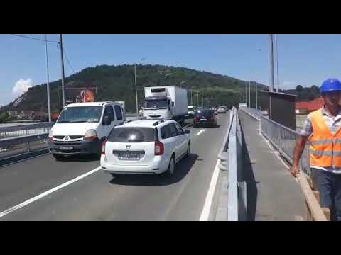 Podul peste râul Trotuș din Onești este din nou operațional 100% - 28.07.2020