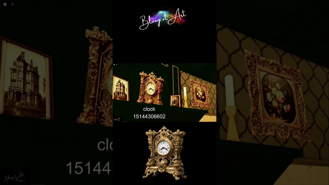 Must-Have Bloxburg Decals for Victorian Aesthetics