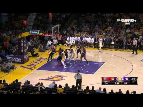 Trail Blazers vs. Lakers - Team Highlights November 22, 2015