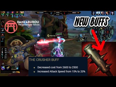 The Crusher Buffs Make This Danzaburou Build INSANE | Smite