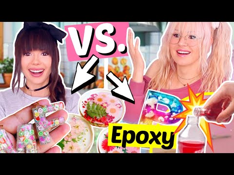 Gefährliches DIY Epoxidharz ⚡️ BFF Battle | ViktoriaSarina