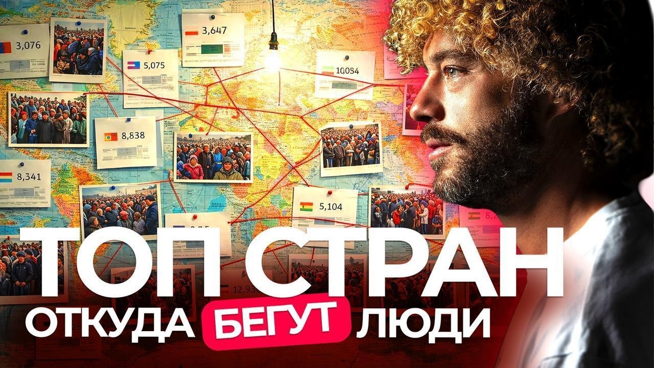 Мигранты. Топ стран, откуда бегут люди | Европа, Филиппины, Венесуэла, Литва и 