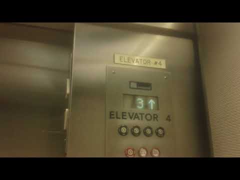 More Colored Montgomery Universal Elevators At Duke North Pavillion Parking Deck, Durham NC