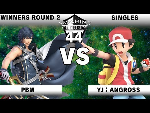 Smashing Grounds 44 Winners Round 2 - PBM [Chrom] v YJ Angross [Pokemon Trainer]