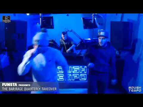 FUNSTA'S BAR:RAGE TAKEOVER - DJ's PROFILE - POWER - SILENT STORM - MC's FUNSTA - FURY & JACK-KNIFE