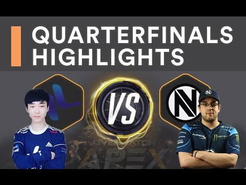 Team Envy vs Lunatic Hai - The Fated Rematch | OGN Overwatch APEX S2 Quarterfinals Highlights