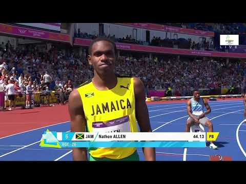 Men 400m Full Heat 1 2 3 4   Commonwealth Games 2022