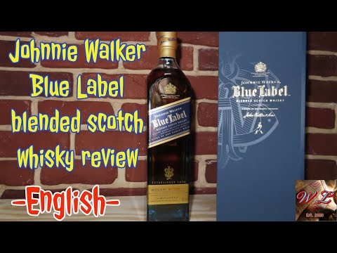 Johnnie Walker Blue Label english review #55 ep.154 - blended scotch whisky -