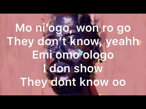 Adekunle Gold - AG Baby [Official Lyric Video] ft Nailah Blackman