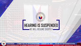COMMITTEE ON APPROPRIATIONS - BUDGET BRIEFING/HEARINGS OF THE FY 2027 PROPOSED BUDGET (DPWH)