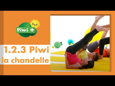 123 Piwi  - La chandelle (Emission de yoga pour enfants avec Delphine Bourdet sur Piwi+)
