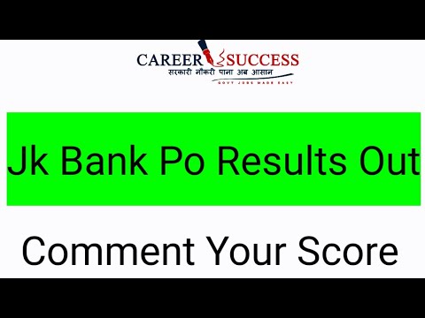 Jkbank Po Result Out || Congratulations to All Selected Students @Career Success