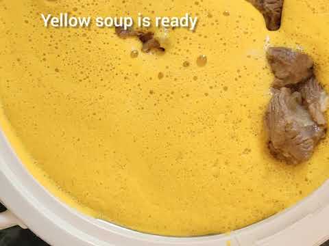 How to prepare ACHU and Yellow soup recipe. A traditional dish in Cameroon.