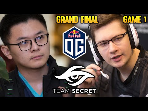 OG vs SECRET GRAND FINAL GAME 1 - TRY HARD MODE