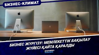 Бизнес жүргізу: мемлекеттік бақылау жүйесі қайта қаралды