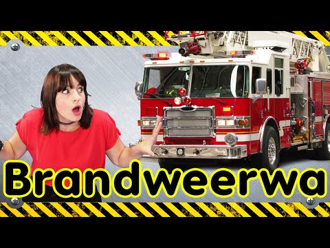 Die Brandweerwa | Afrikaanse Kinderliedjies | Afrikaanse Kindervideos 