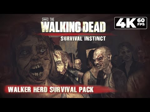 The Walking Dead: Survival Instinct (PC) - 4K60 Walkthrough - Herd Mode DLC GAMEPLAY [Wave 18]