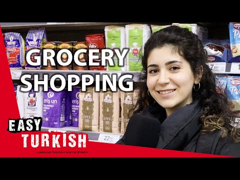 How to Do Grocery Shopping in Türkiye? | Super Easy Turkish 57