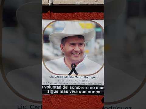 El legado de Carlos Manzo en medio de una disputa política en Uruapan #shorts