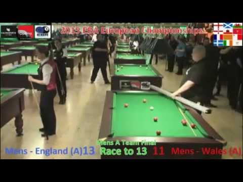 2015 EBA European Championships - Group Mens A - Final - England A v Wales A