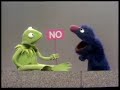Classic Sesame Street Kermit And Grover The Word No
