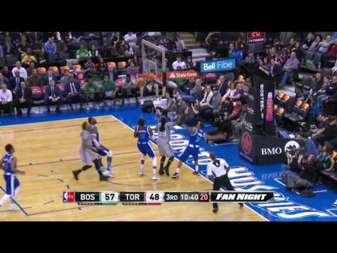 Kyle Lowry Blocks Jar Crowder   Celtics vs Raptors   January 10, 2017   2016 17 NBA Season