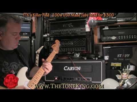 100w All Tube Amp Head for $300 bucks?  I give you the Carvin ValveMaster!