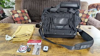 Cripop 13 Inch Wide Mouth Tool Bag