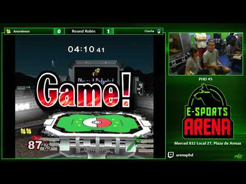 PHD #5 SSBM - Anonimon (Fox) vs. Clavita (Marth) - RR