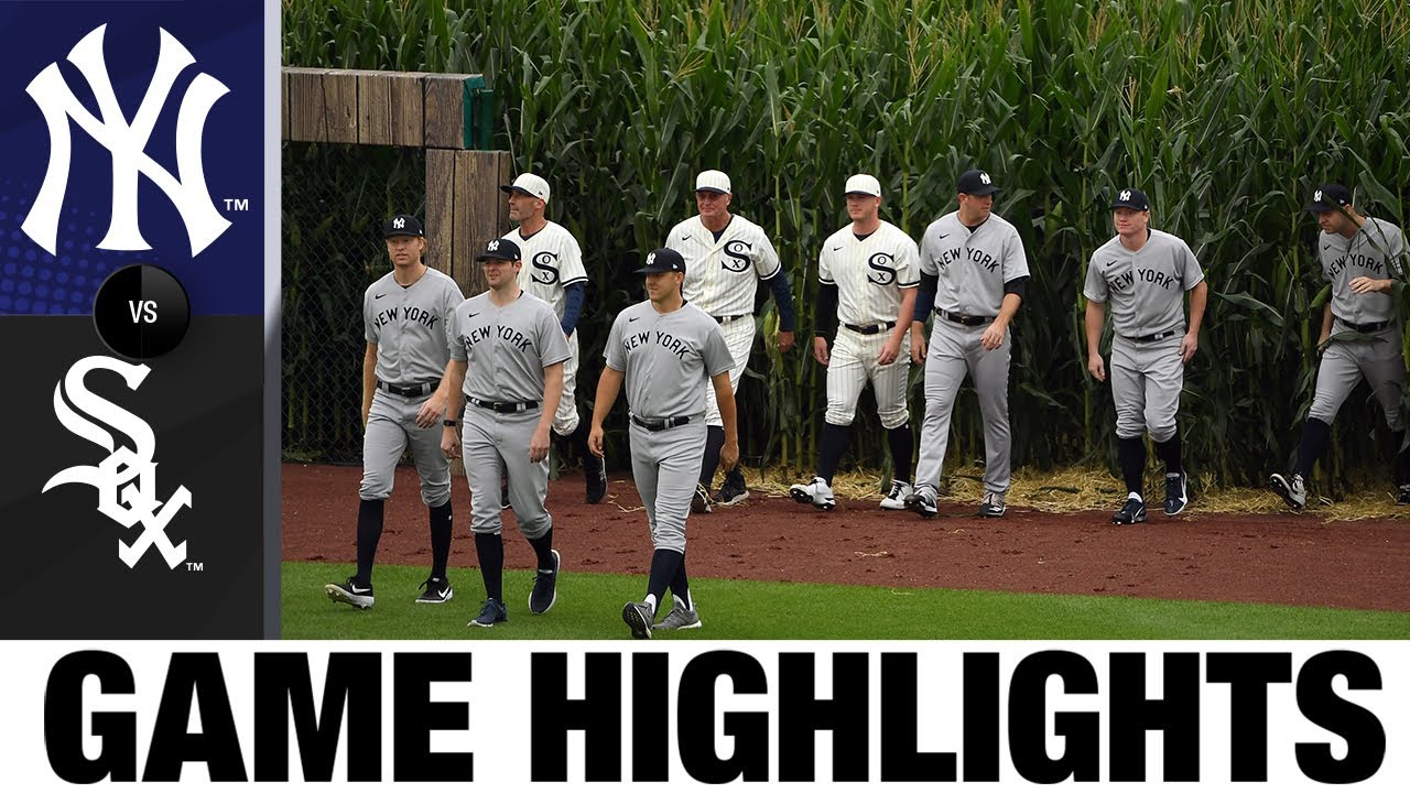 Yankees vs. White Sox Field of Dreams Game Highlights (8/12/21) | MLB Highlights thumnail
