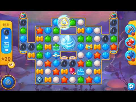 Fishdom 2021 - Level 5881   #playrix #fishdom #gaming