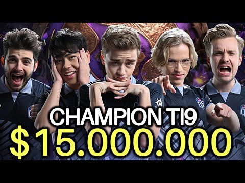 Moment When OG First ever Two Times and Back to Back World Champions Dota 2