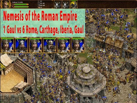 Nemesis of the Roman Empire - 1 vs 6 Very Hard AI - Game 2
