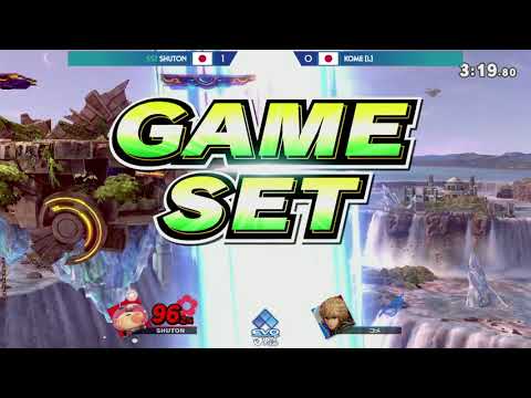 Smash Bros. Ultimate - SST | Shuton vs. Kome - EVO Japan 2020 - Grand Finals