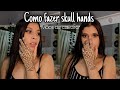 SKELETON HAND TUTORIAL Ll Como Fazer Desenho De Caveira Na Mão