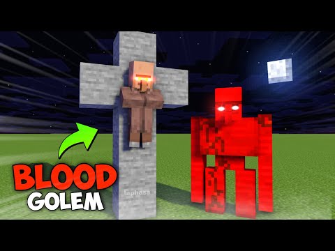 Laphass Gamer - Scary Minecraft Myths That'ar Actually Real | Blood Golem Mystery