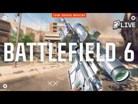 Battlefield 6 (Stream Replay) PS5 Controller Gameplay! TheBrokenMachine's Chillstream